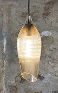 Carmen M Ribbed Cognac Pendant