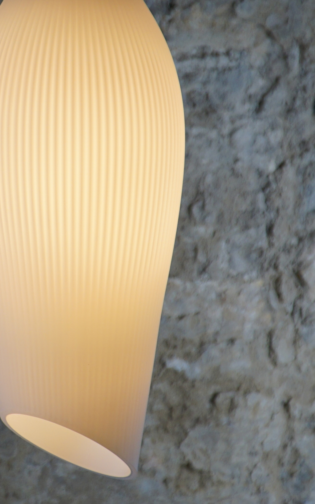 Carmen M Ribbed Opal Pendant
