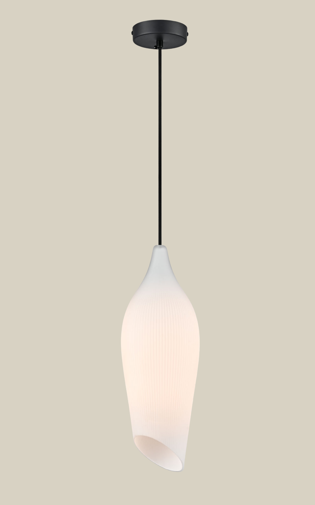 Carmen M Ribbed Opal Pendant
