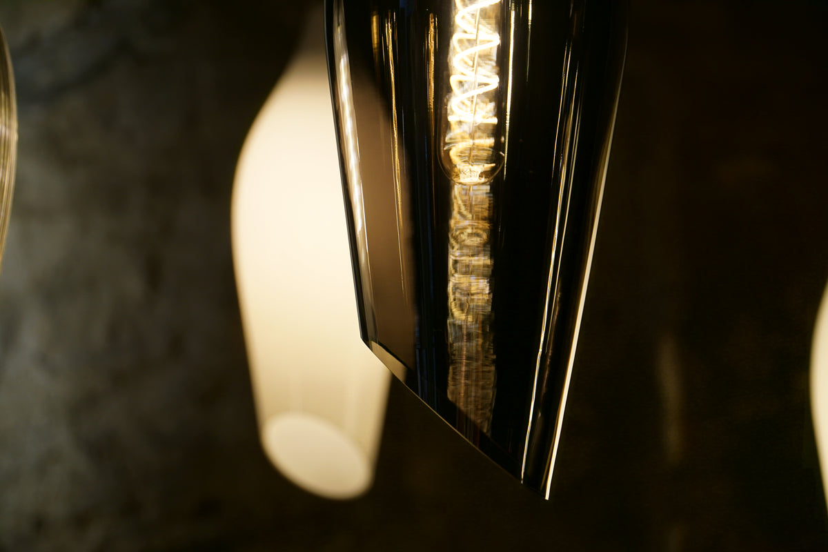 Carmen L Smooth Smoke Pendant