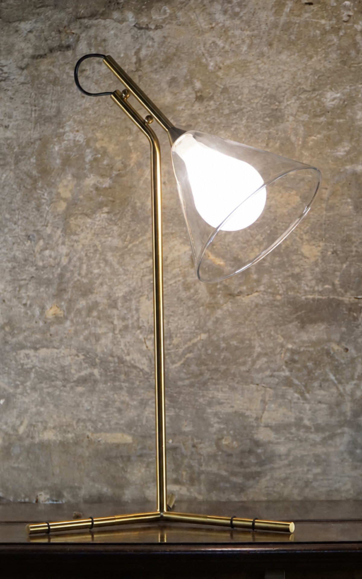 Salvino Clear Table Lamp