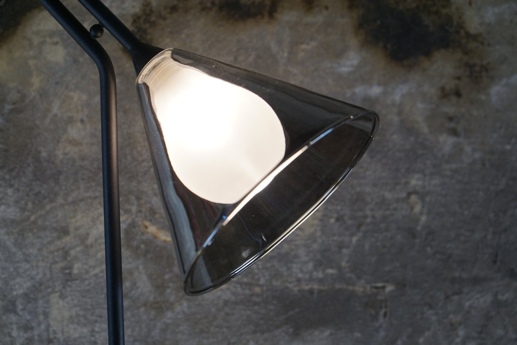 Salvino Smoke Table Lamp