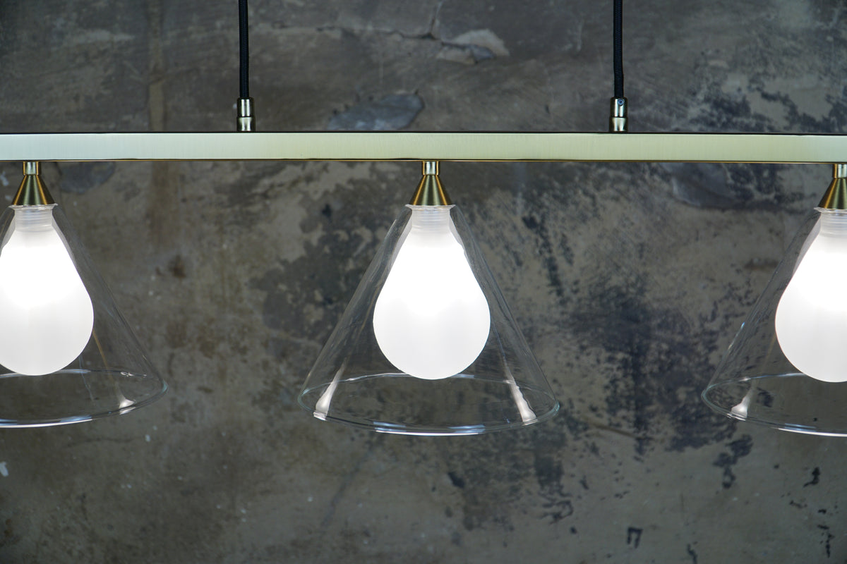 Salvino Clear 5-light Pendant