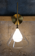 Salvino Clear Wall Light