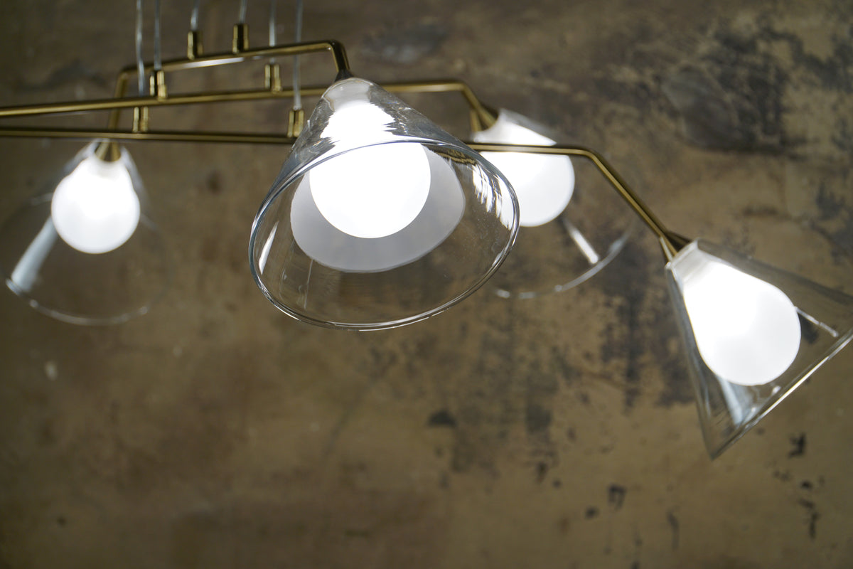 Salvino Clear 6-light Pendant