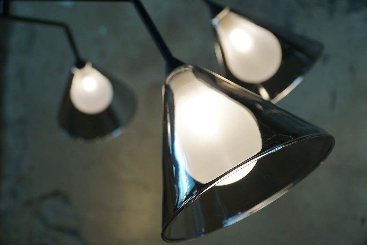 Salvino Smoke 6-light Pendant