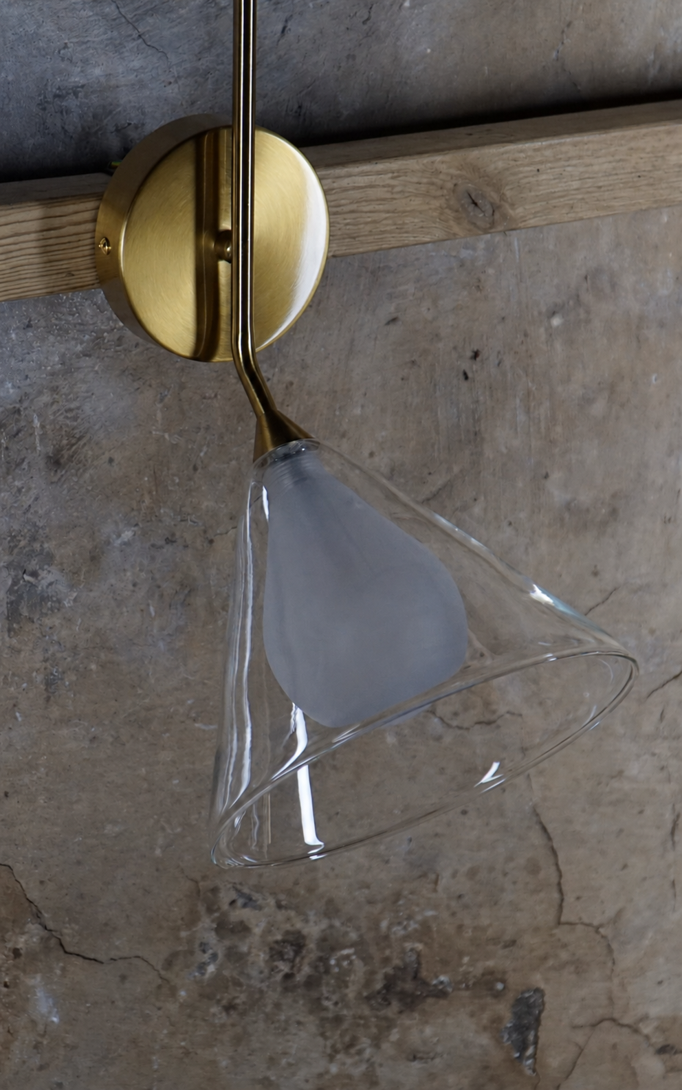 Salvino Clear Wall Light