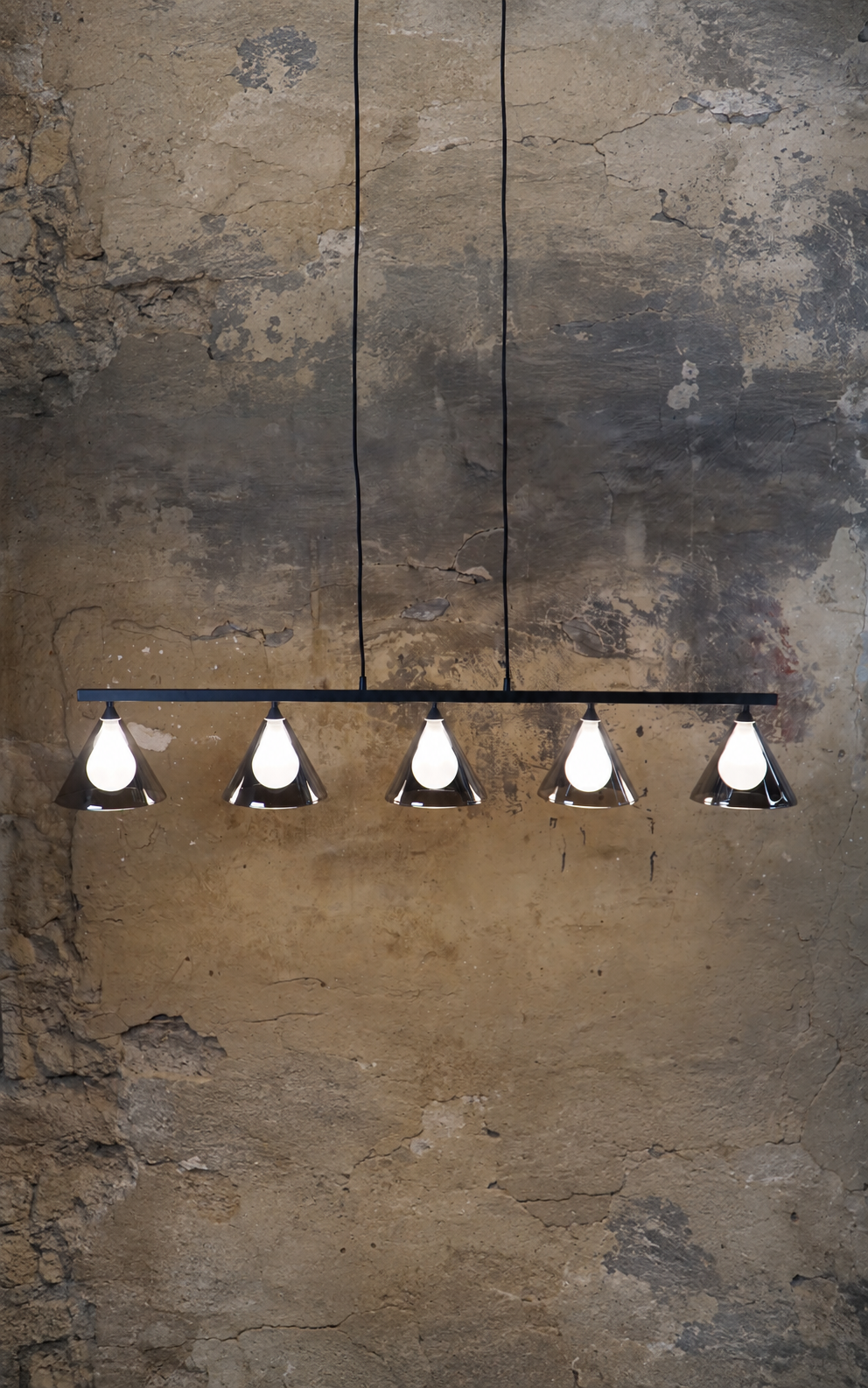 Salvino Smoke 5-light Pendant