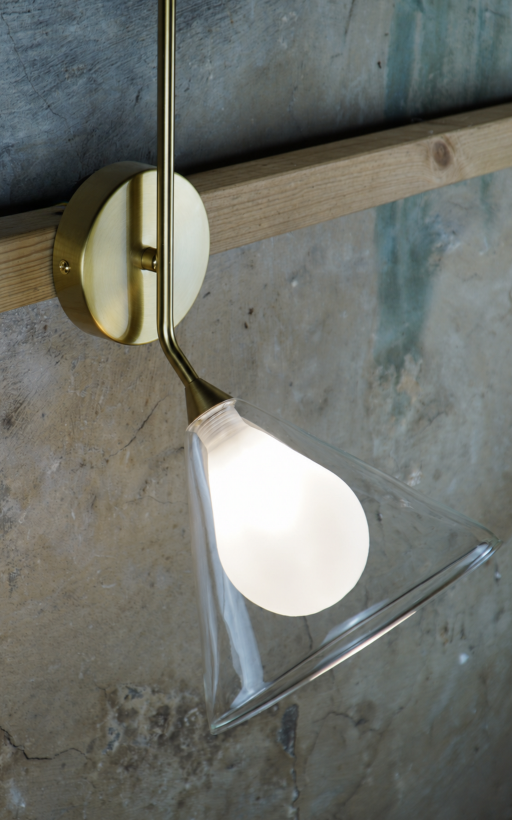 Salvino Clear Wall Light