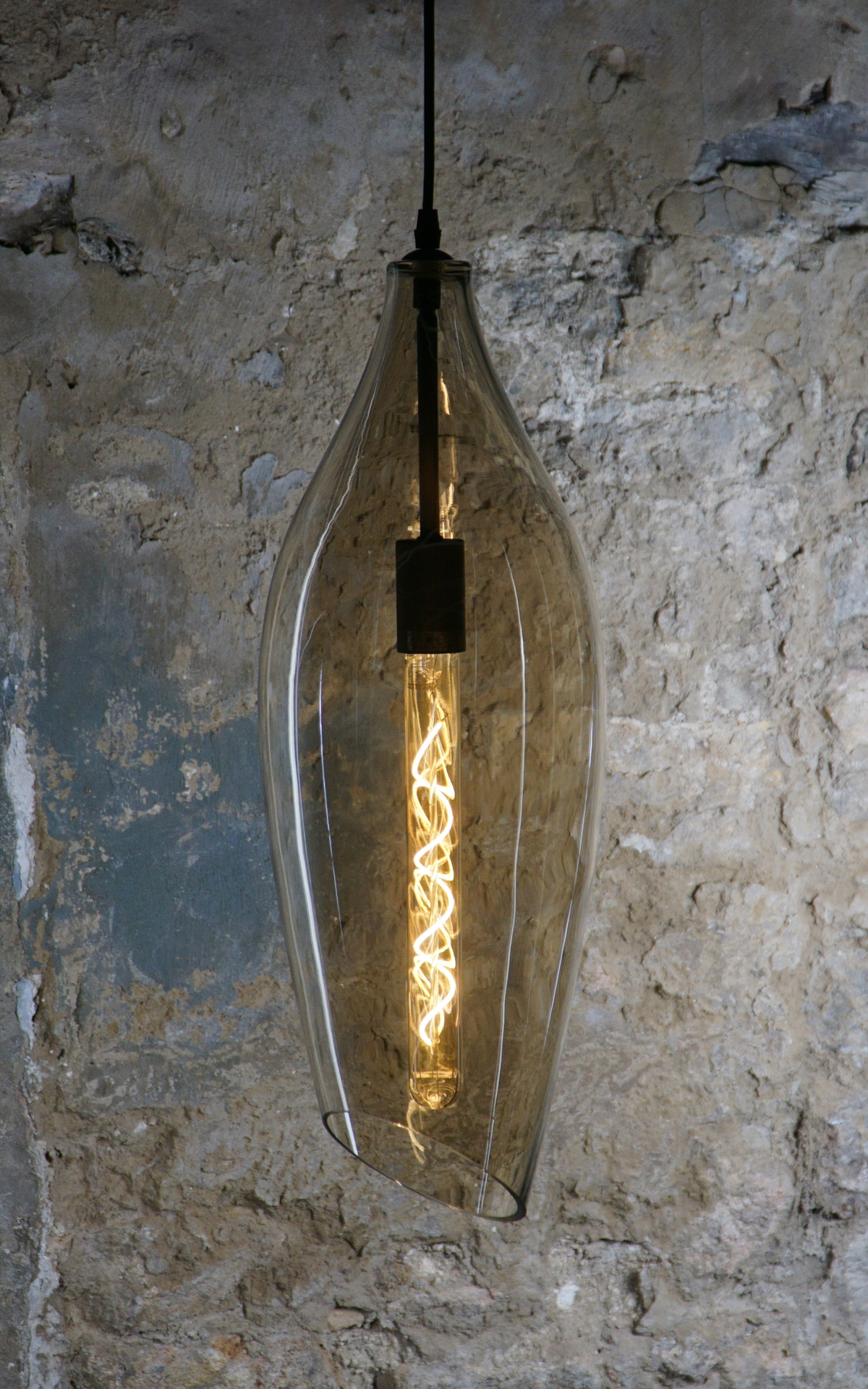 Carmen L Smooth Cognac Pendant
