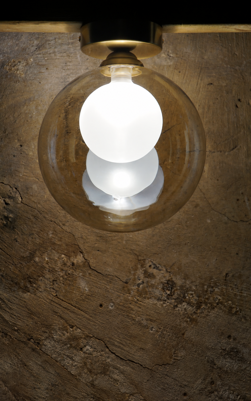 Valentina 20 Cognac Ceiling Light