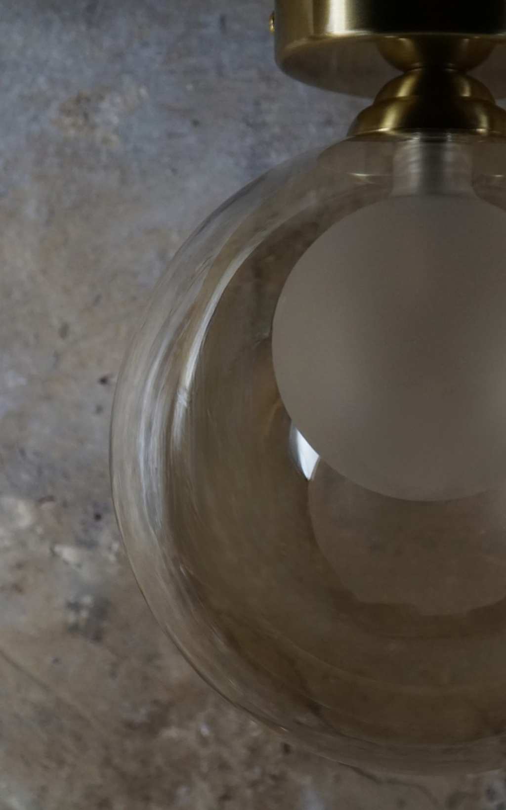 Valentina 20 Cognac Ceiling Light