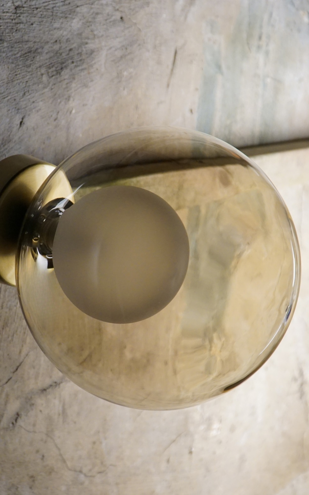 Valentina 20 Cognac Wall Light